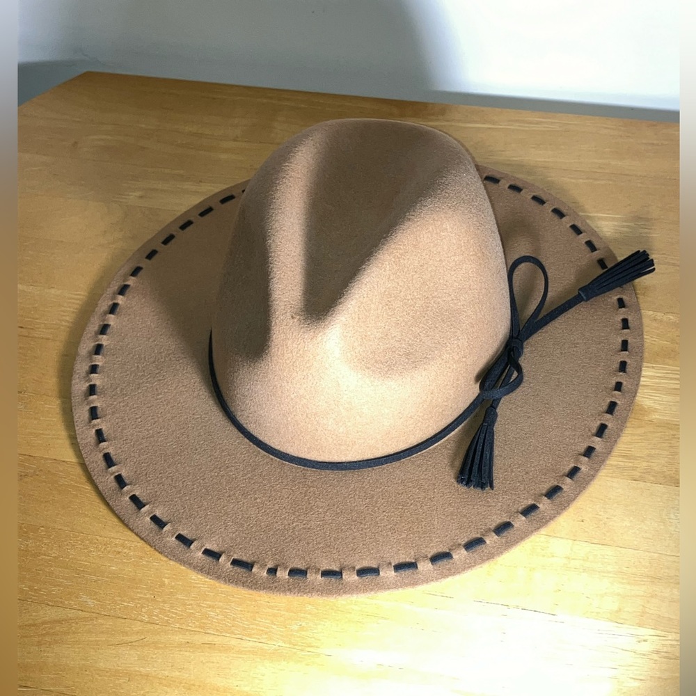 Wide Brim Women’s 100% Wool Felt Hat